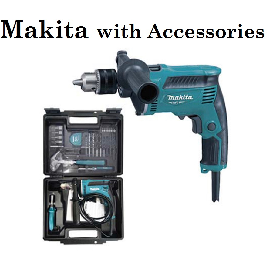 MAKITA Hammer Drill for Concrete Wall/ Masonry/ Steel/ Wood/ With