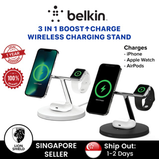 SG] Belkin Boost Up Charge PRO 3-in-1 Wireless Charger with
