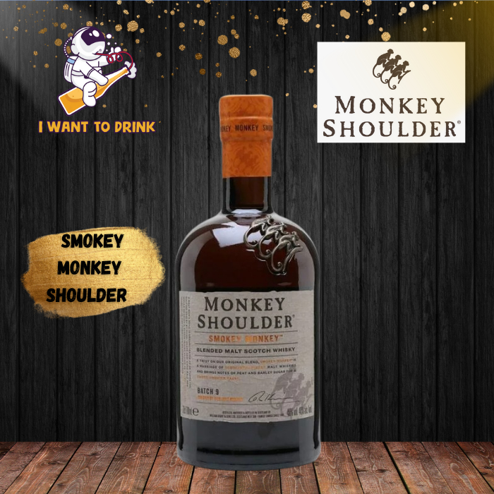 Monkey Shoulder Smokey Monkey Blended Malt Scotch Whisky 700ml Shopee Singapore