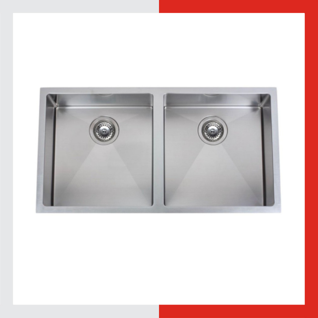 Franke Planar Undermount Double Bowl Stainless Steel Sink Pzx 120 82 Shopee Singapore 2691