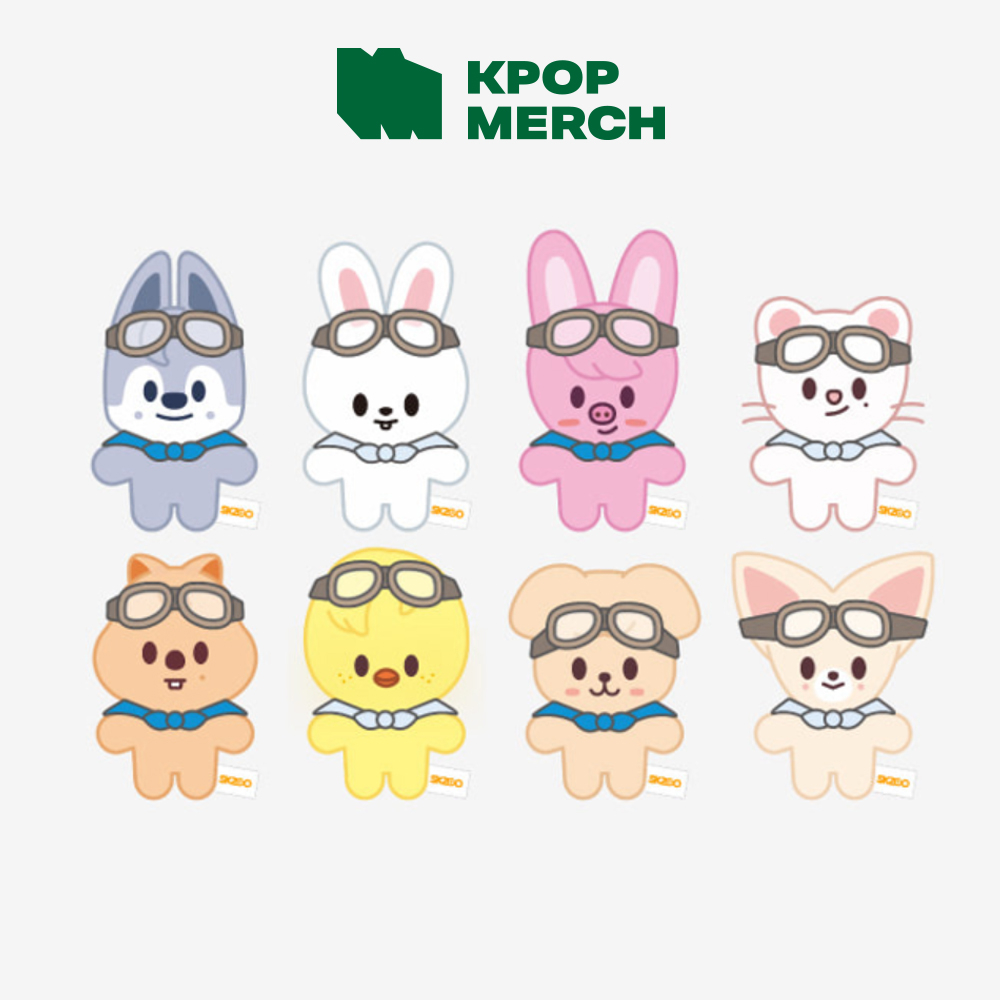 Stray kids SKZOO 10CM PLUSH - PILOT : FOR 5 star | Shopee Singapore