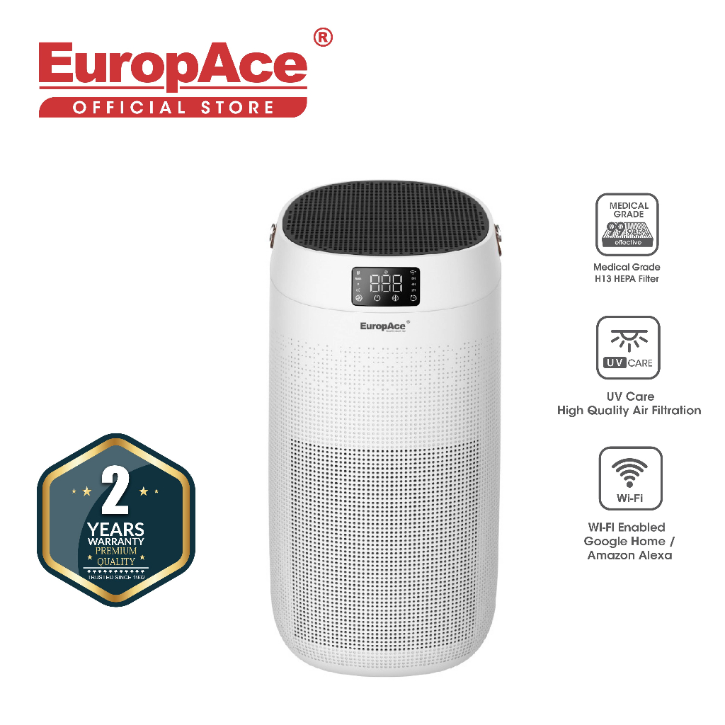 EuropAce Smart WIFI Air Purifier (EPU 5550Z) Shopee Singapore