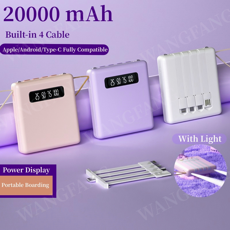 SG stock 20000 Mah Power Charging Power Bank Powerbank Mobile Power