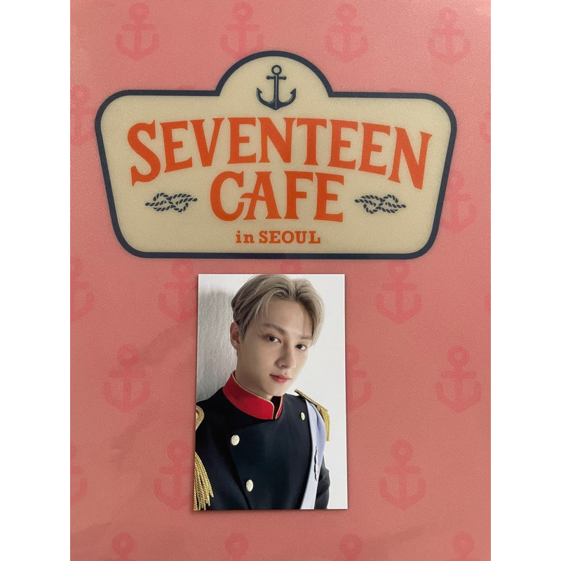 MERCH] Seventeen Cafe in Seoul Tray / Table Mat / Photocard PC