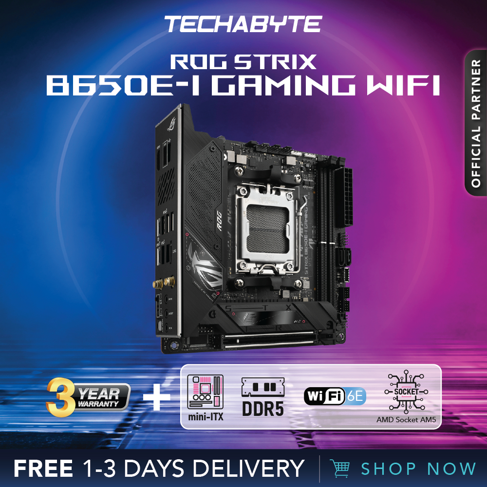 Asus ROG STRIX B650E I Gaming WiFi DDR5 MiniITX Motherboard