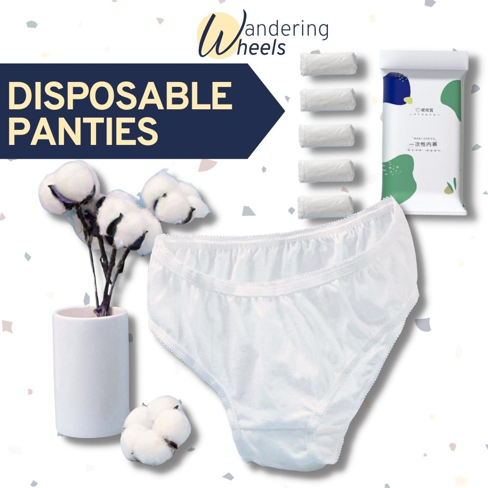🇸🇬 (5pc) Disposable Panties / Disposable Panty / Disposable Underwear