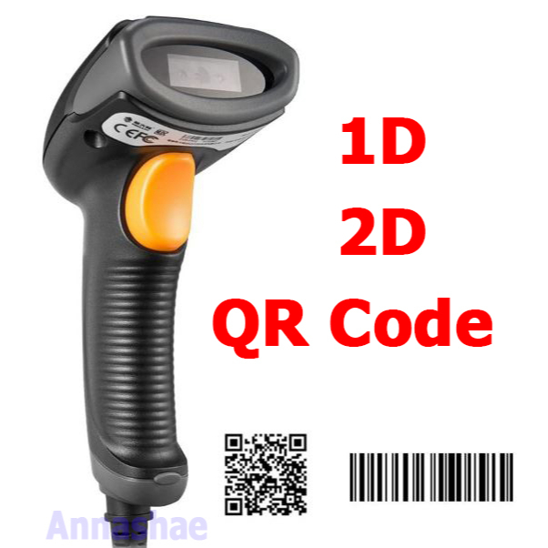 💥$25 + FAST DELIVERY 💥QR 2D 1D Barcode Scanner Reader / Scan Shipping ...