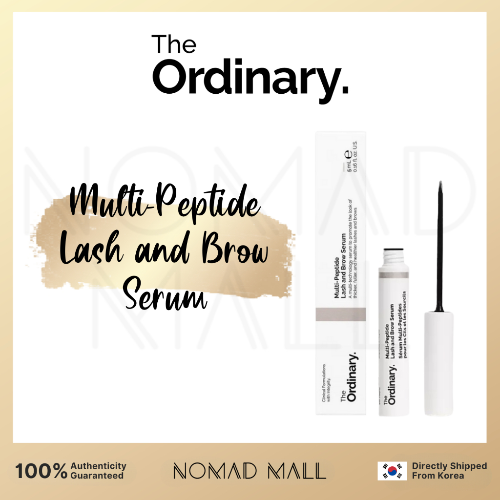 [the Ordinary] Multi Peptide Lash And Brow Serum 5ml Shopee Singapore