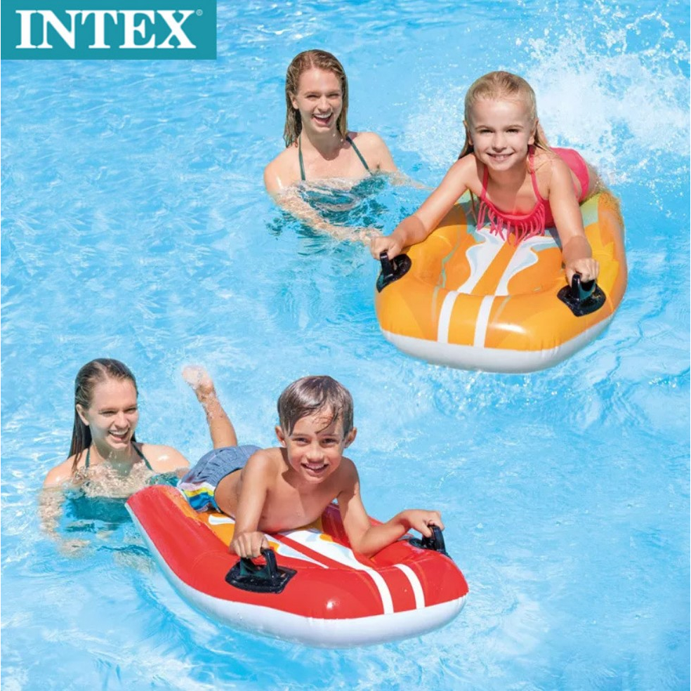 INTEX Joy Rider Kids Surf Float Swim Float Swimming Ring Inflatable ...