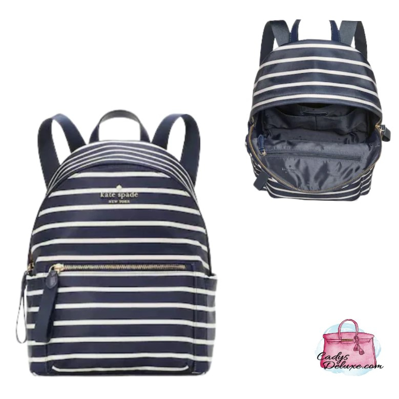 Kate spade navy backpack hot sale