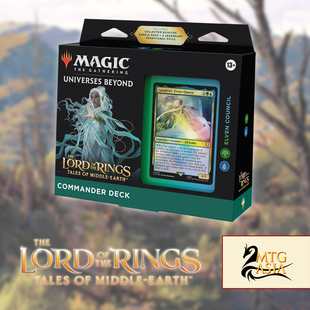 mtg mordor commander deck The Lord of the Rings: Tales of Middle-earth Commander Deck Precon