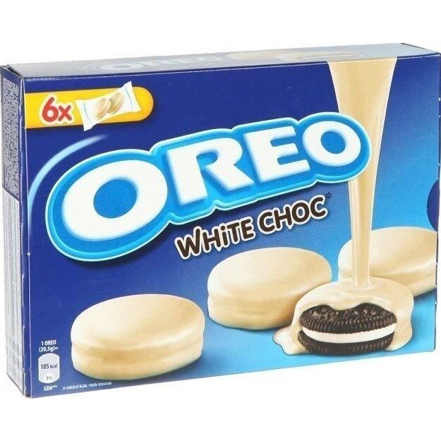 Oreo Dairy Milk Oreo White Enrobed Limited Edition 6 x 41g | Shopee ...