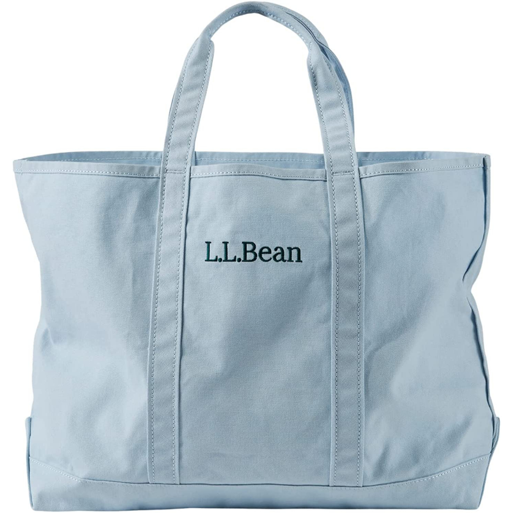 Direct from Japan] L.L.Bean Grocery Tote Bag 100% Cotton Large