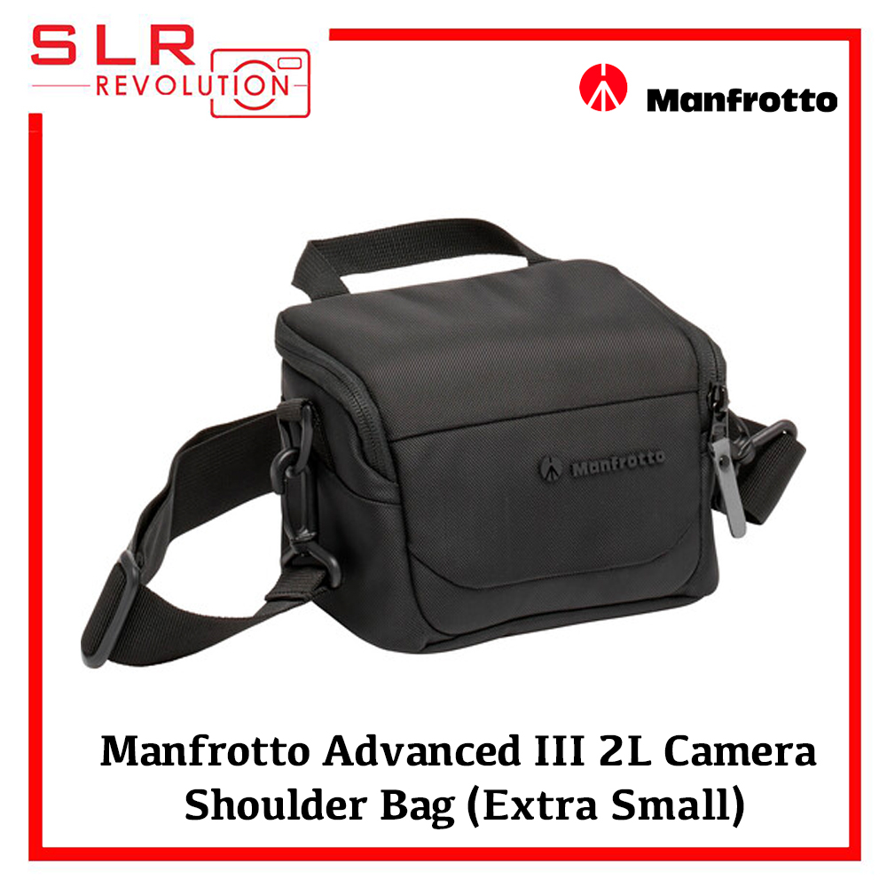 Manfrotto Advanced III 2L Camera Shoulder Bag (Extra Small) Shopee