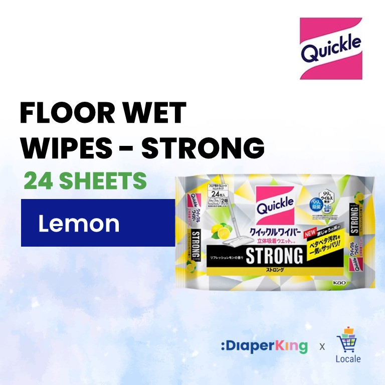 KAO Japan Quickle (Magiclean) Floor Wiper Sheets Wet Wipes / Dry
