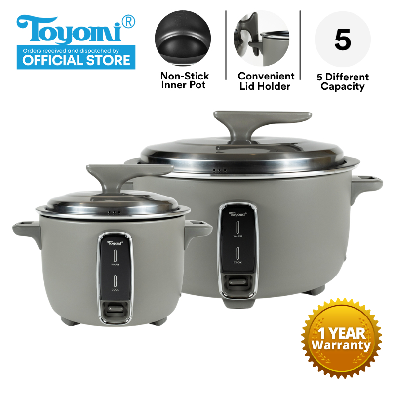 TOYOMI Commercial Rice Cooker TRC 3600/ 4200/ 5600/ 8500/ 12000 ...