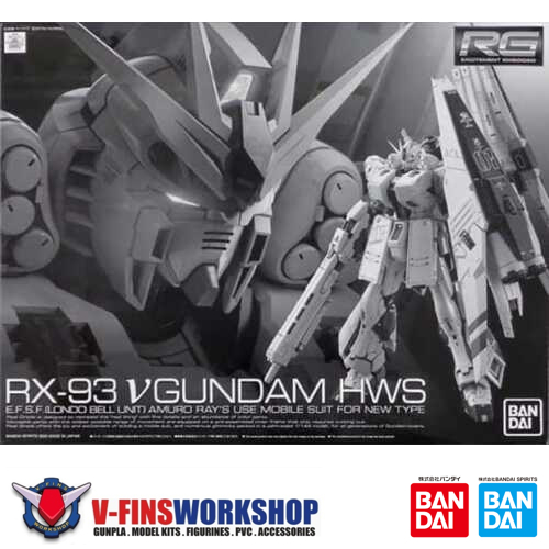 Real Grade (RG) 1/144 - P-Bandai RX-93 Nu Gundam HWS | Shopee Singapore