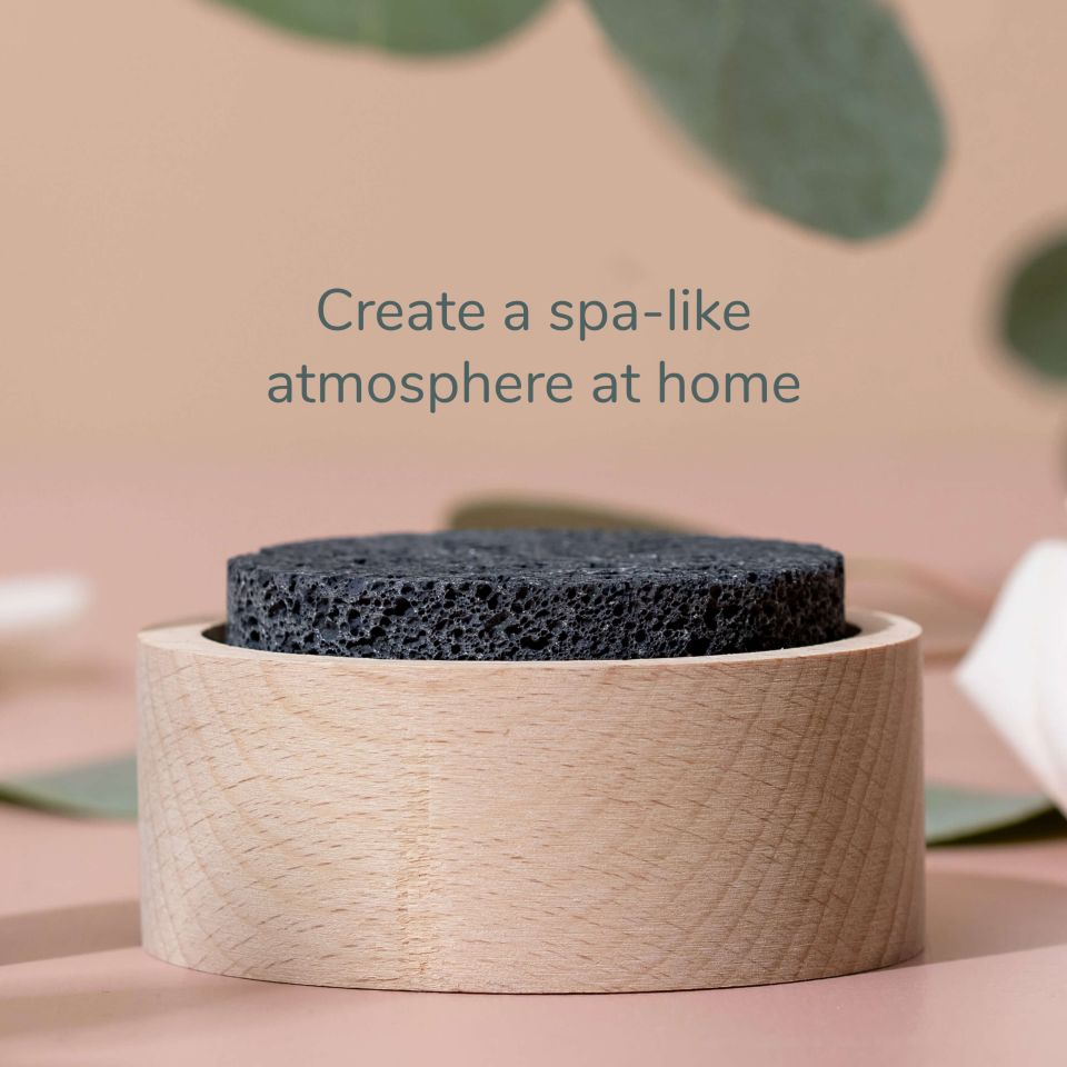 Lava Rock Passive Diffuser, Passive Diffuser Cap, Passive Lotus Flower