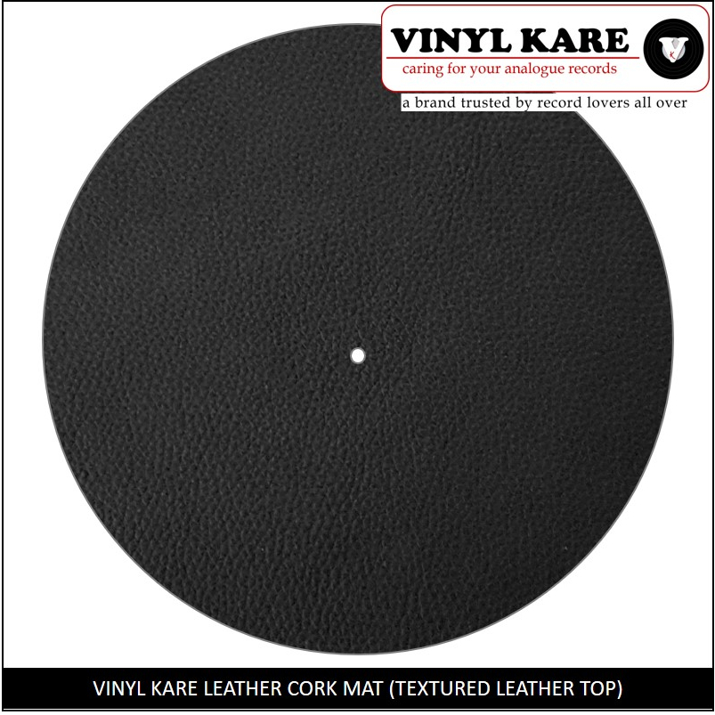 Turntable Mat Leather & Cork (4mm thick) Shopee Singapore