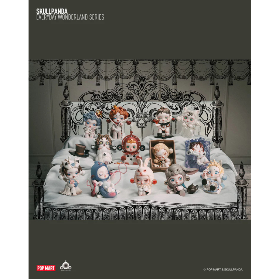 SKULLPANDA Everyday Wonderland シリーズ POP MART Skullpanda Everyday Wonderland Series | Shopee Singapore