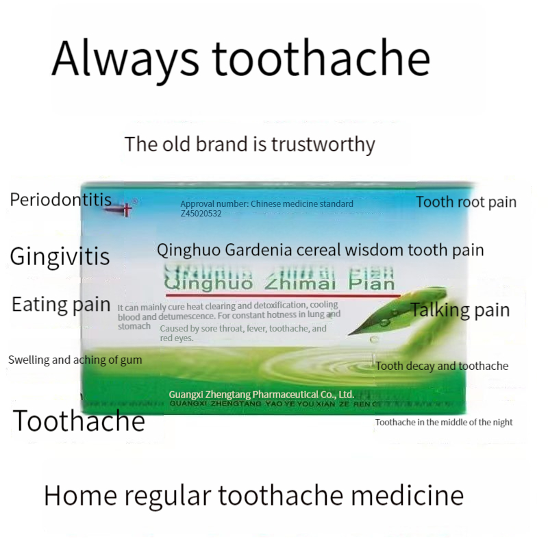 Pain relievers for toothache Often toothache Swollen gums pain