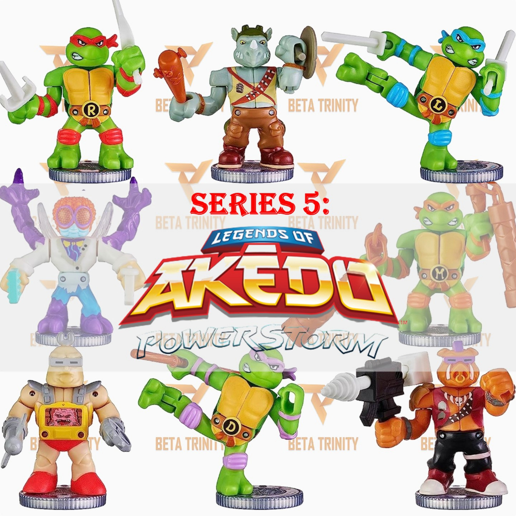 Series 5 Akedo Ultimate Arcade Warriors Teenage Mutant Ninja Turtles