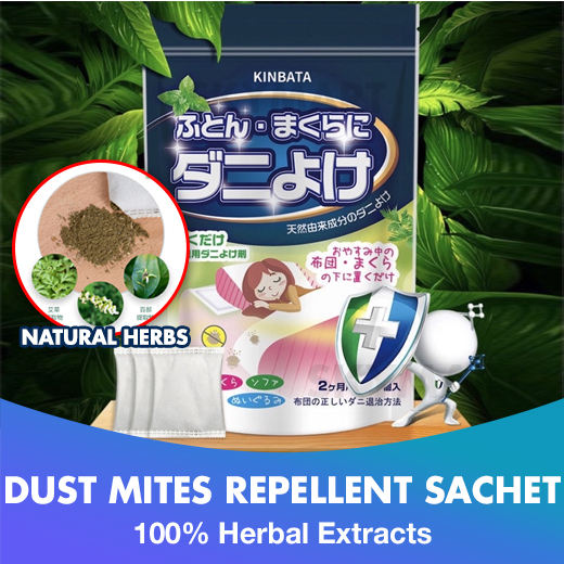 Japan Herbal Dust Mites Repellent Bed Bug Removal Bed Bug Repellent