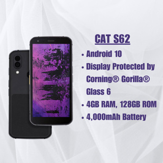 Caterpillar CAT S62 Rugged Android Smartphone *NO THERMAL CAMERA*