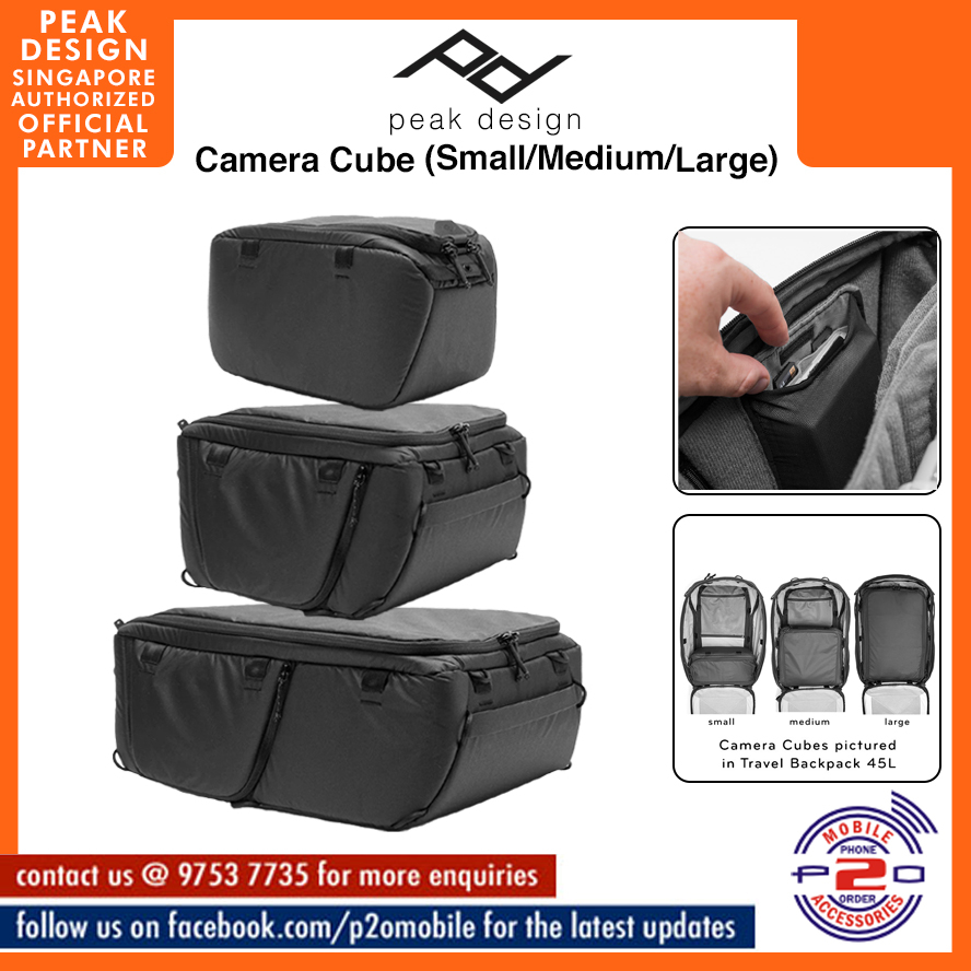 Peak Design Camera Cube (Small/Medium/Large) | Shopee Singapore
