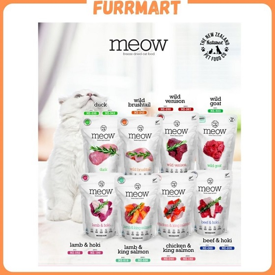 [Pomo] NZ Natural Pet MEOW FreezeDried Cat Treats (40g/50g) Shopee