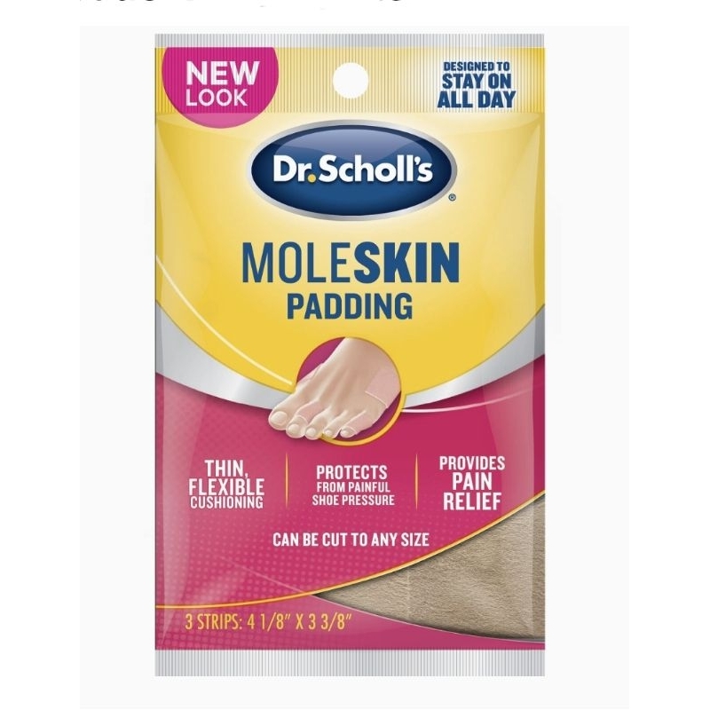 Dr.Scholl's Moleskin Padding 3 Strips Shopee Singapore