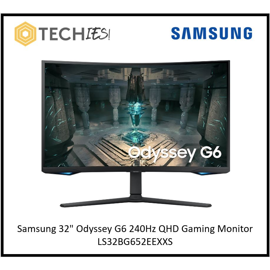 Samsung 32" Odyssey G6 240Hz QHD Gaming Monitor - LS32BG652EEXXS ...