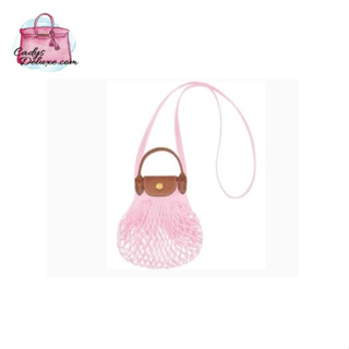 Le Pliage Filet XS Mesh bag Pink - Canvas (10139HVH018)