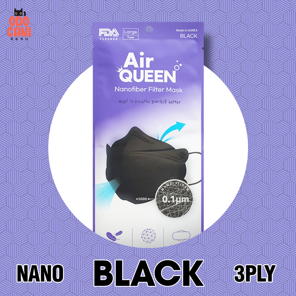 [10pcs] KF94 Mask Korea ( Air Queen Mask / Airwasher Mask / bluna kf94