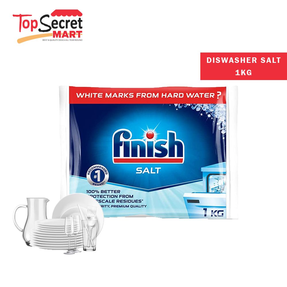 Bundle Deals !! Finish Dishwasher Salt 1kg (Prevent limescale build up!!) Shopee Singapore