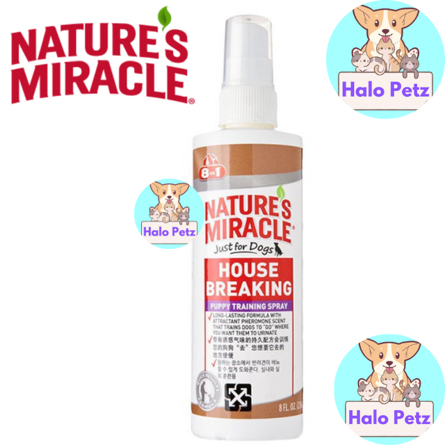 Nature's Miracle HouseBreaking Potty Training Spray for Dog (8oz) Shopee Singapore