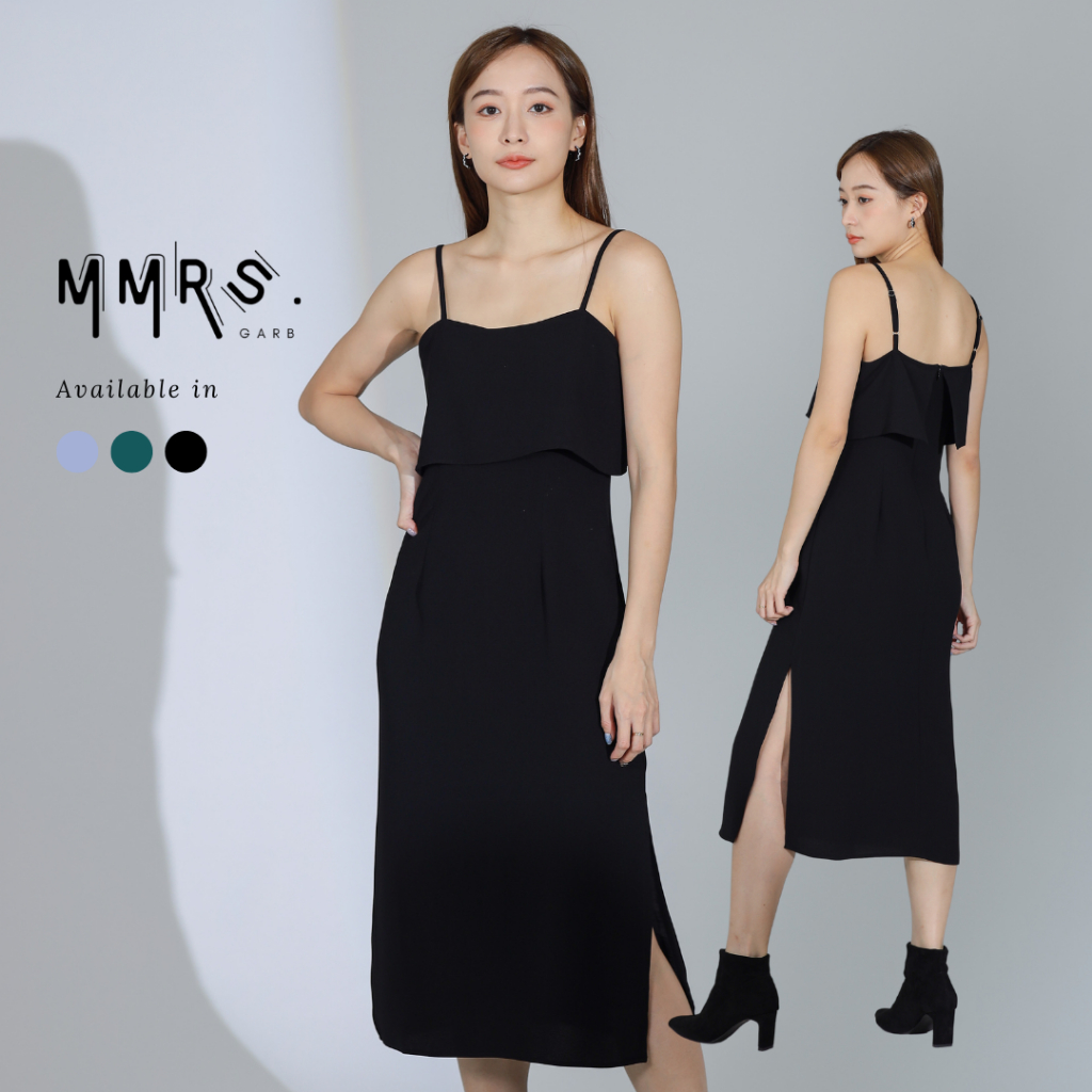Side Slit Cami Dress main image 0