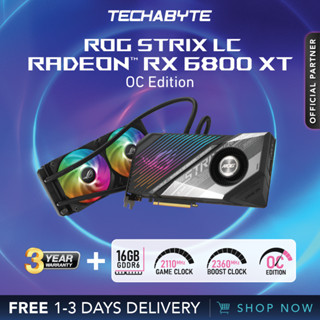 ROG Strix LC Radeon™ RX 6800 XT OC Edition 16GB GDDR6