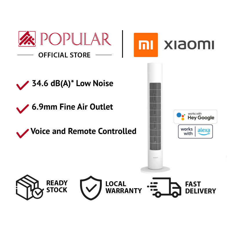 XIAOMI Smart Tower Fan | DC Inverter | Child Safety | Smart Control | Homekit / Google / Alexa Compatible / Gadgets & IT