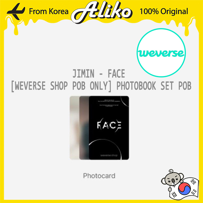 [POB ONLY] JIMIN Face Weverse POB (Photobook SET POB) Shopee Singapore