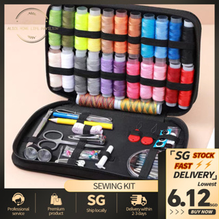172pcs Sewing Kit, Sewing Machine Kit 48 Spools Professional Sewing  Accessories And Supplies Kit