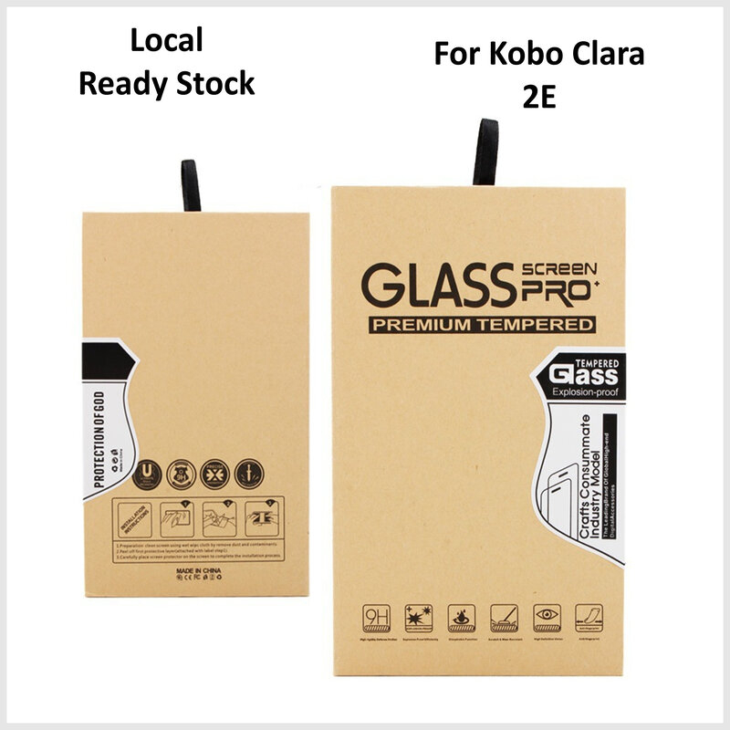 Kobo Clara 2e Tempered Glass - Local Ready Stock