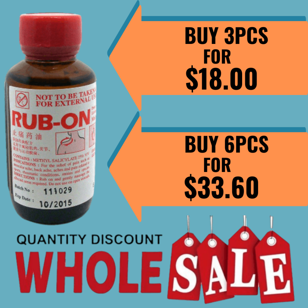 [PharmCare] Rub On Liniment 50ml Pain Relief Cream Muscle Knee Back