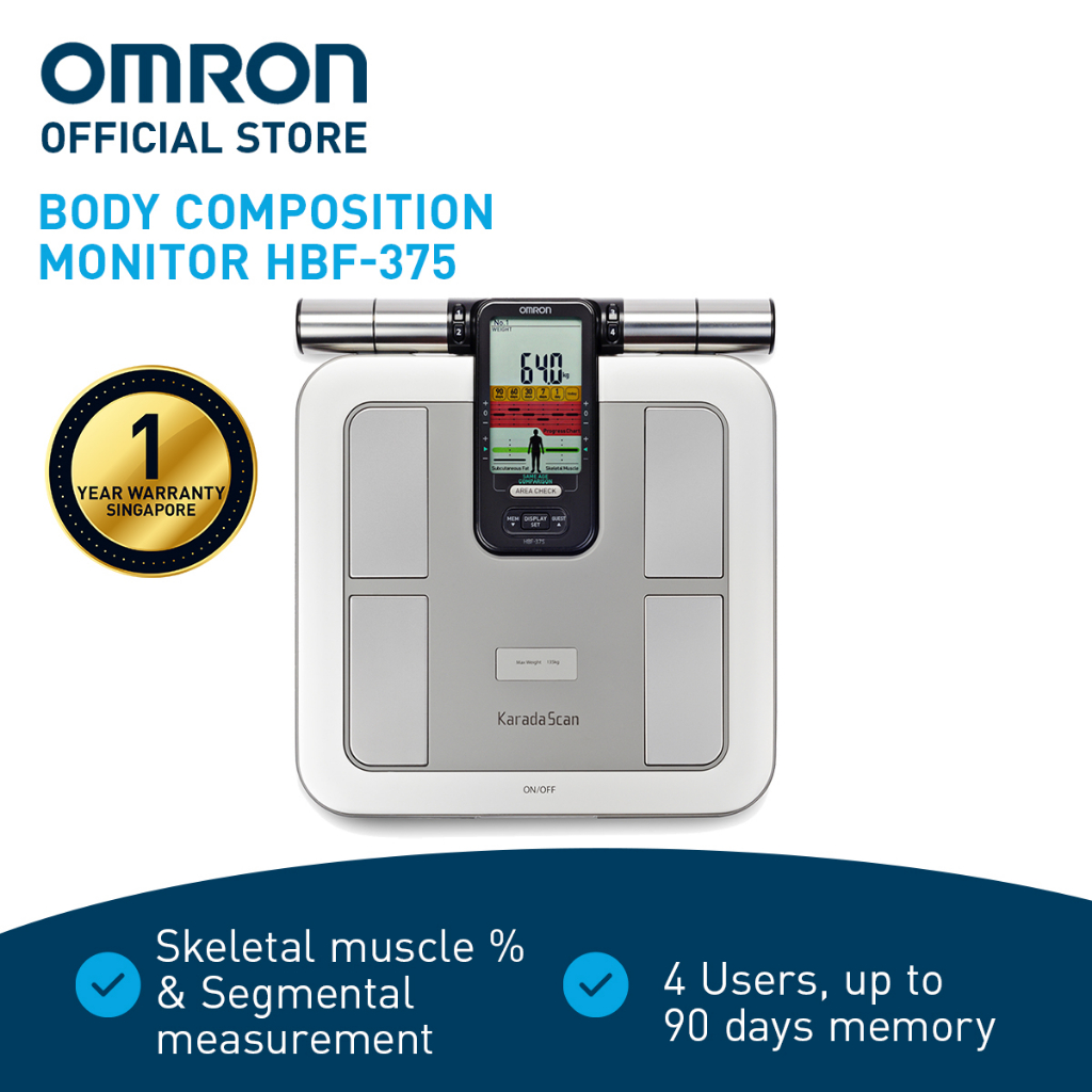 OMRON Body Composition Monitor HBF375 [1 year warranty] Shopee Singapore
