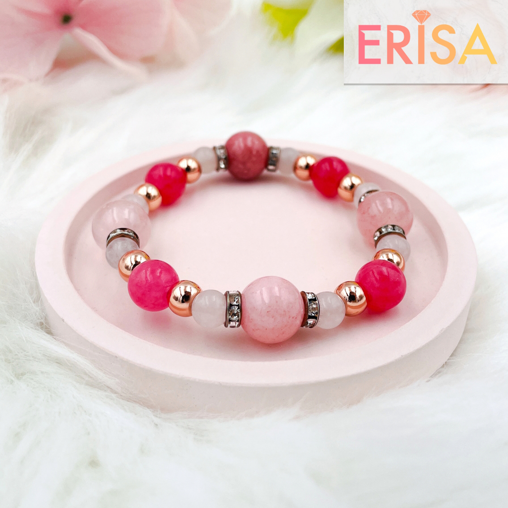 Red jade deals bead bracelet