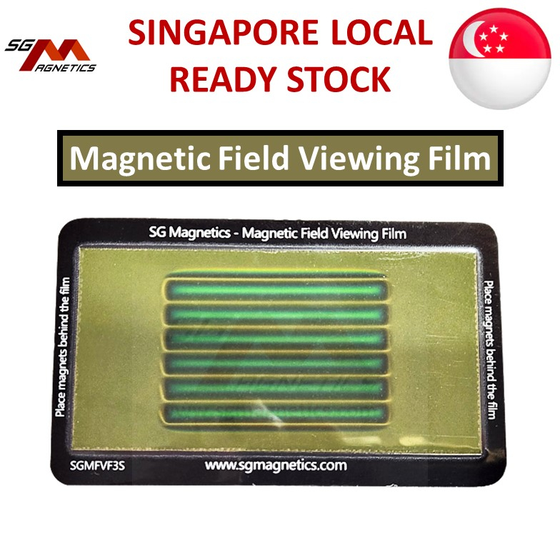 Magnetic Field Viewing Film - Magnet Pattern Viewer Magnetism Fields ...