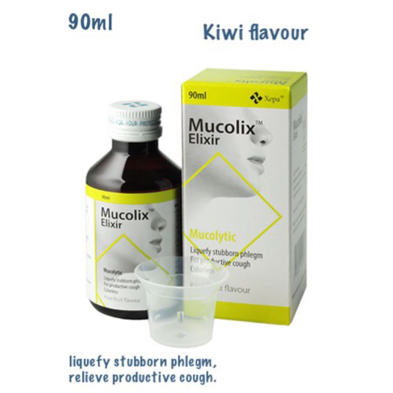 Mucolix Elixir Cough Syrup Shopee Singapore