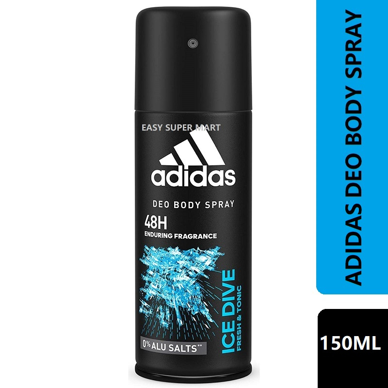 Adidas Ice Dive Deodorant Body Spray 150ml Shopee Singapore