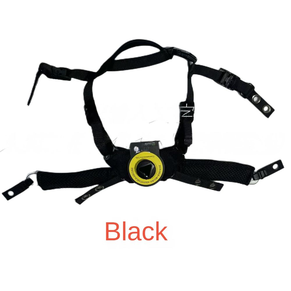 Adjustable Helmet Chin Strap Hanging System with Screws Outdoor High