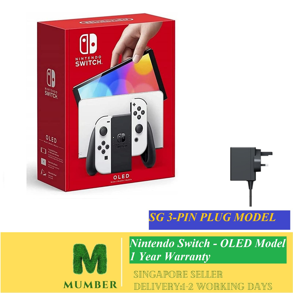 Nintendo Switch OLED Model (1 Year Warranty) Shopee Singapore